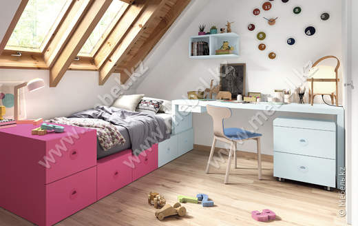 Комплект мебели для детской Kazzano P005